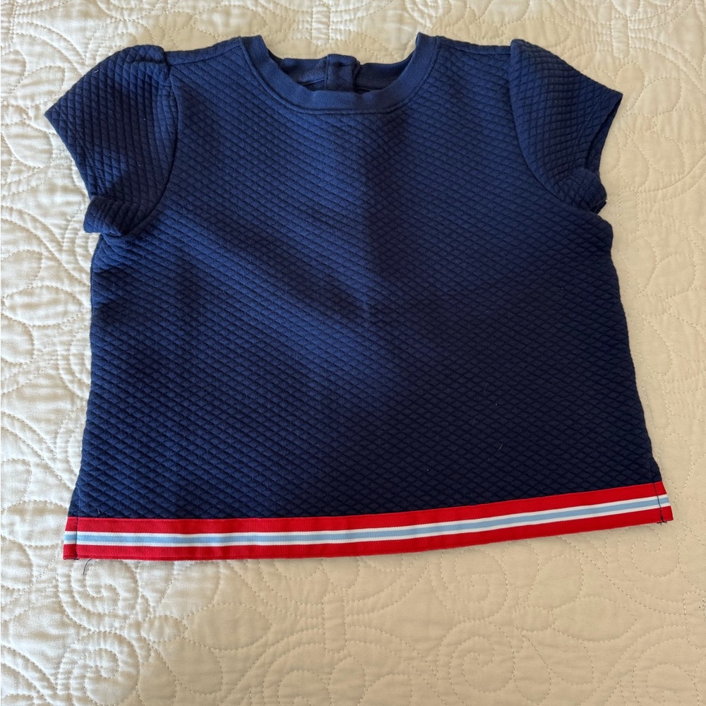 Janie and Jack crop top - girls size 8
